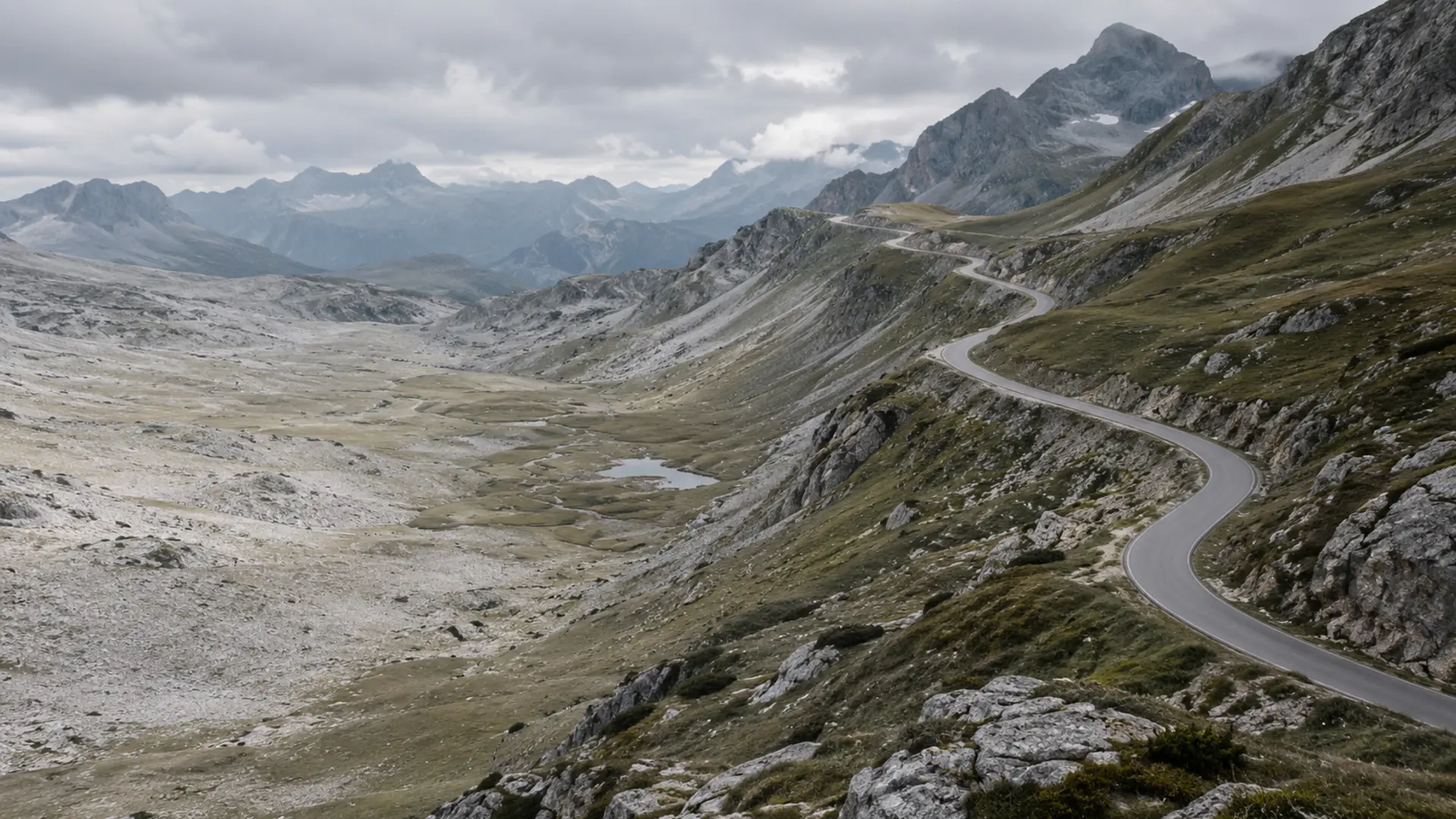 A deliberate route through complex terrain