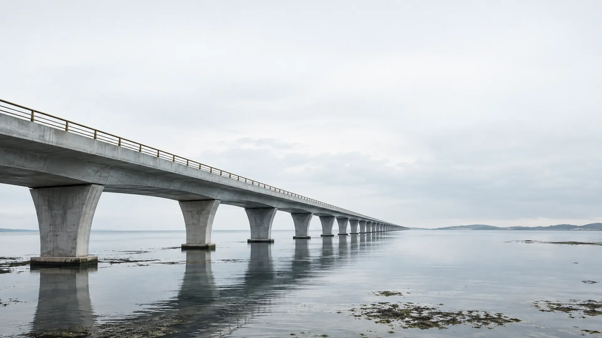 Engineered infrastructure connecting many points through one reliable path